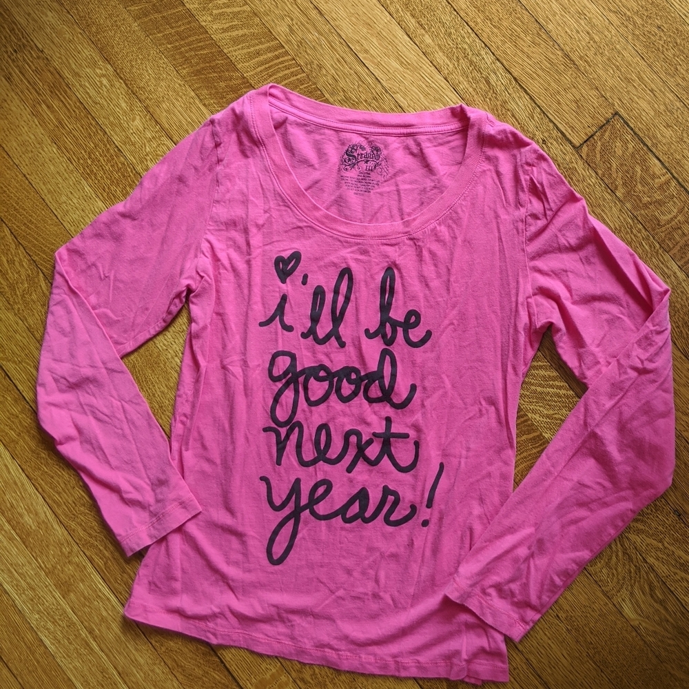 I'll be good next year Long Sleeve Shirt Holiday